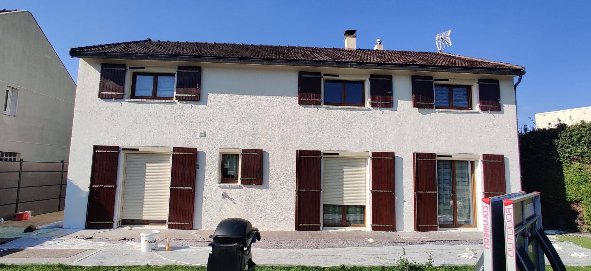 Après - Ravalement de façade de maison individuelle