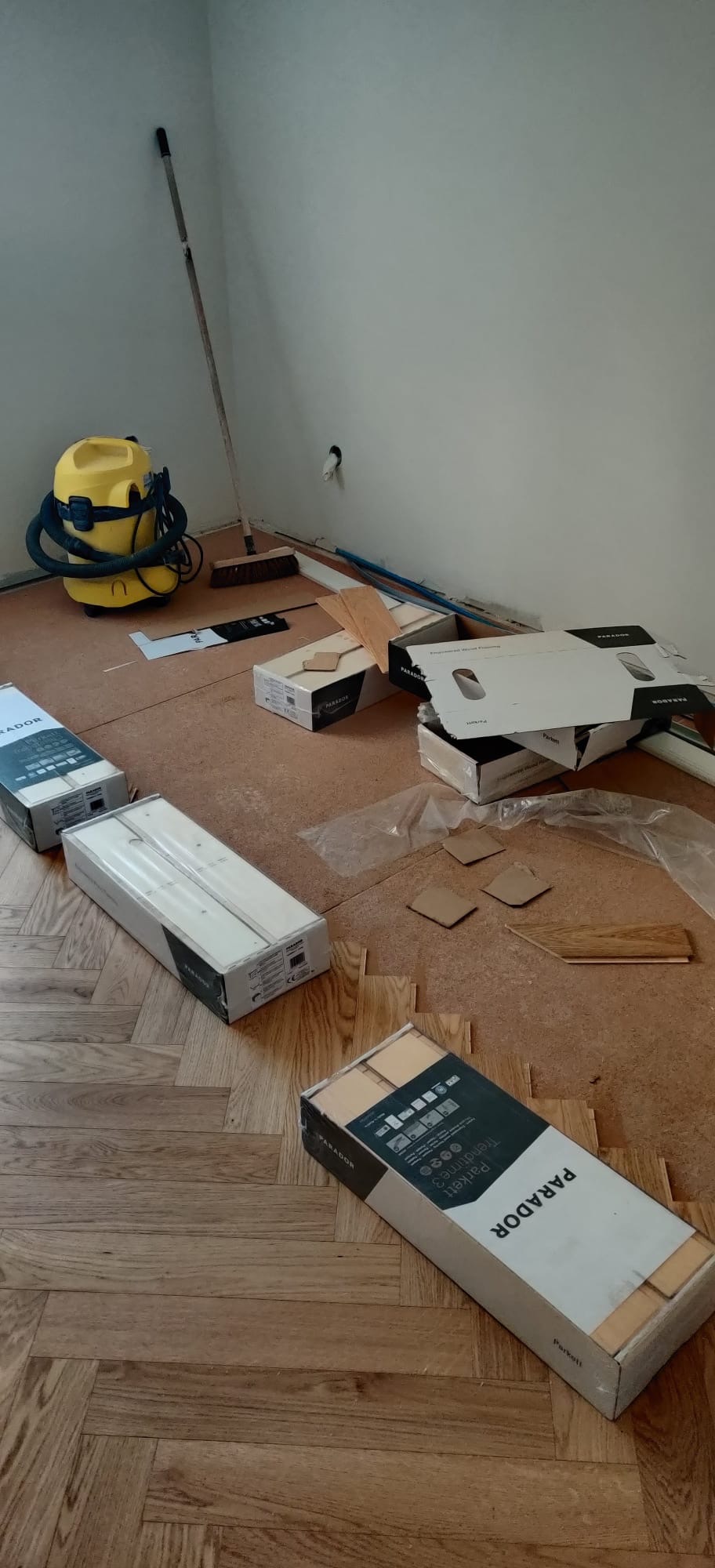 Avant - Rénovation d'appartement